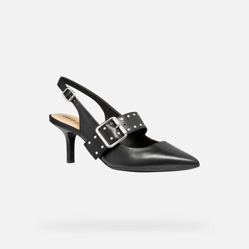 Scarpe Kleopy Donna Nero miniatura 3