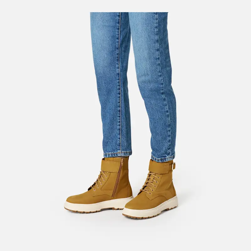 Scarpe Lamidie + Grip Abx Donna Beige Scuro miniatura 3