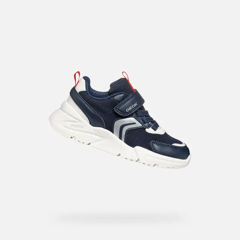 Scarpe Loftus Bambino Blu Navy/rosso miniatura 2