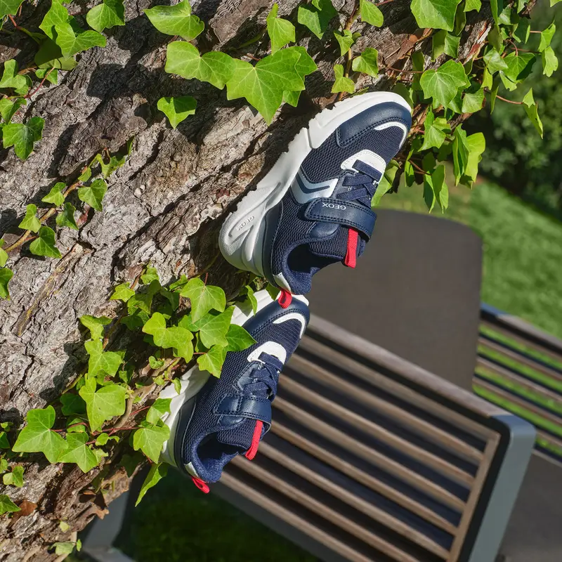 Scarpe Loftus Bambino Blu Navy/rosso miniatura 3