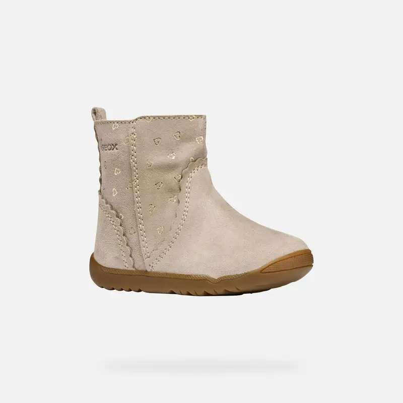 Scarpe Macchia Neonata Beige miniatura 3