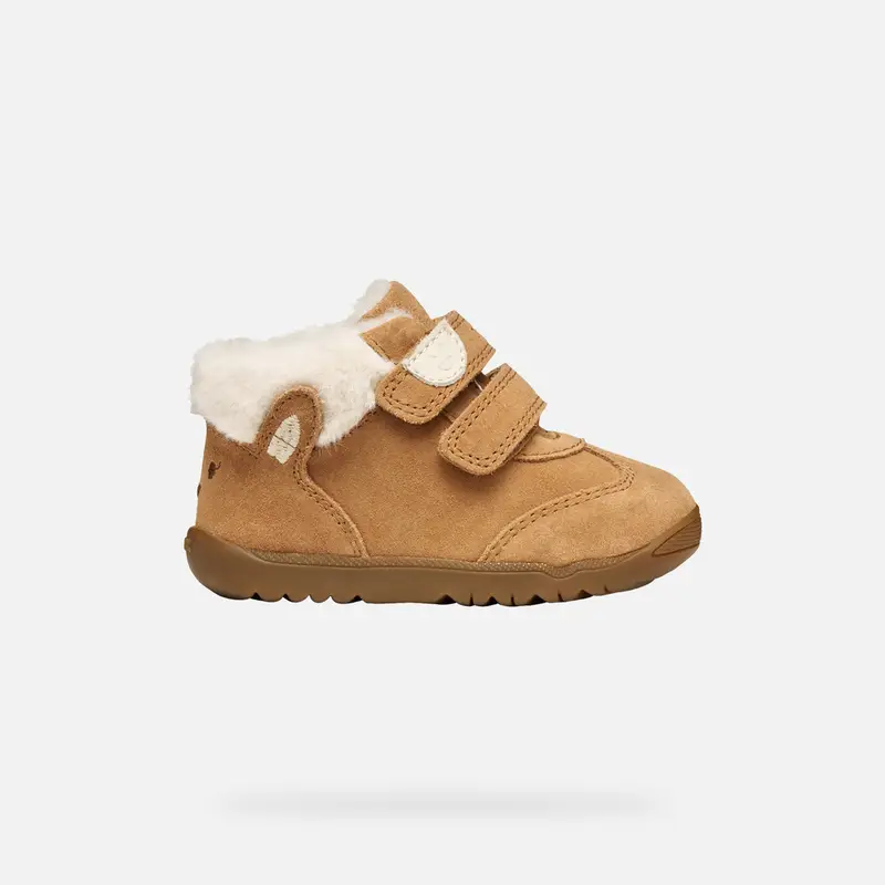 Scarpe Macchia Neonata Cognac