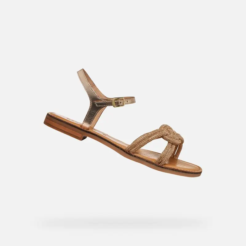 Scarpe Maddalusia C Donna Champagne/oro Chiaro miniatura 2