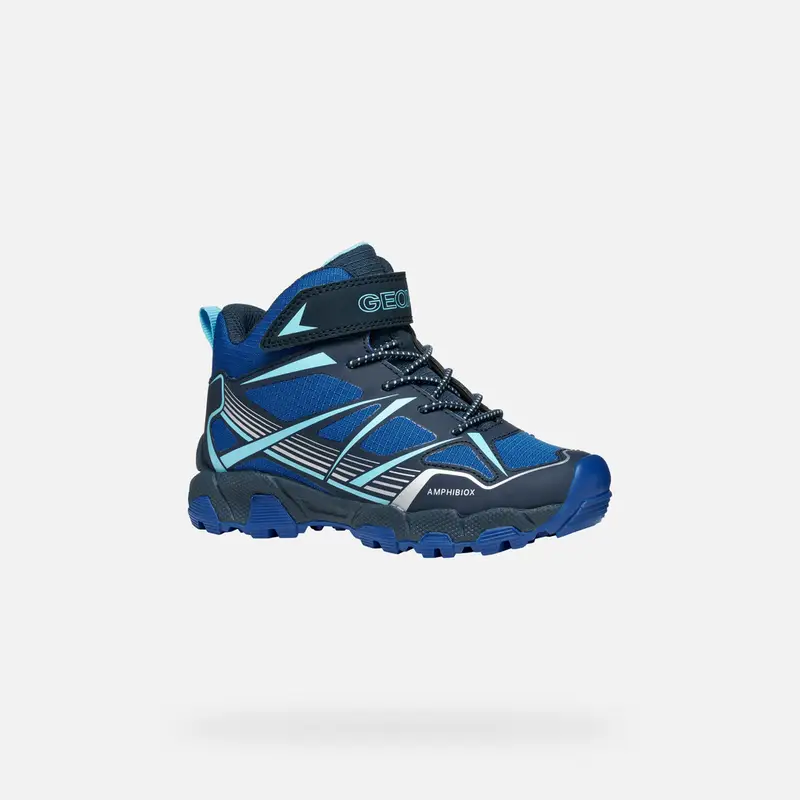 GEOX Scarpe Magnetar Abx Bambino Blu Navy/royal Blu miniatura 2