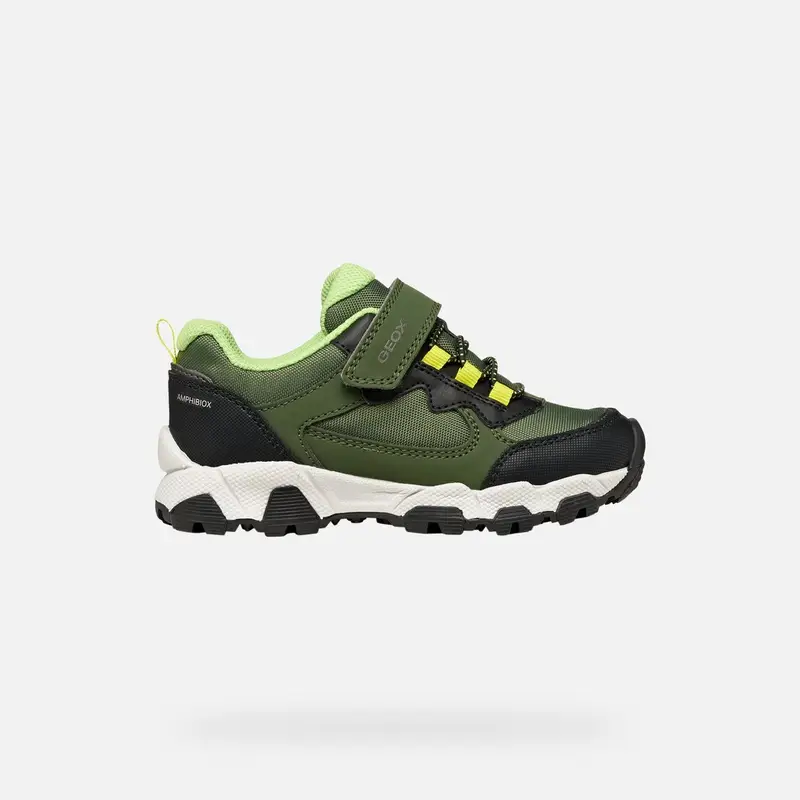 Scarpe Magnetar Abx Bambino Verde Militare/verde