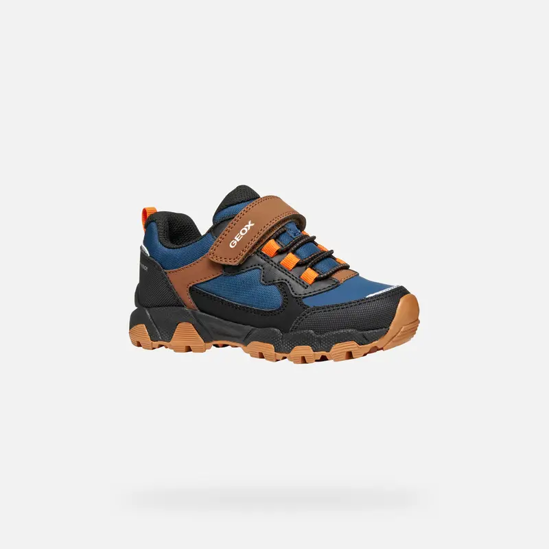 GEOX Scarpe Magnetar Abx Junior Blu Navy/marrone miniatura 2