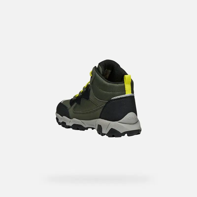 GEOX Scarpe Magnetar Abx Junior Verde Militare/lime miniatura 3