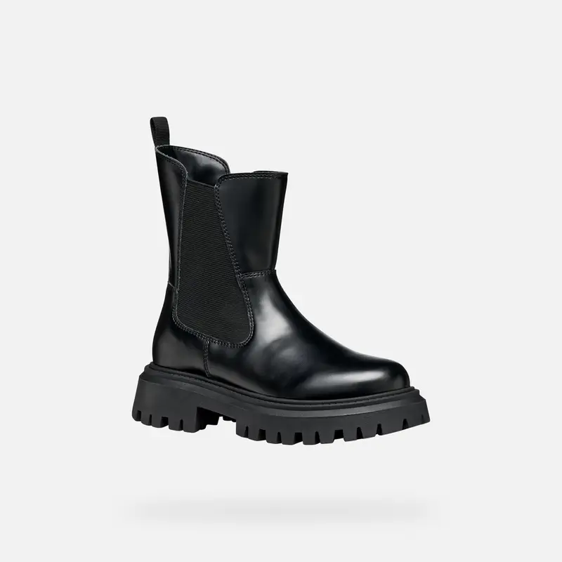 GEOX Scarpe Maquinnens Bambina Nero miniatura 2