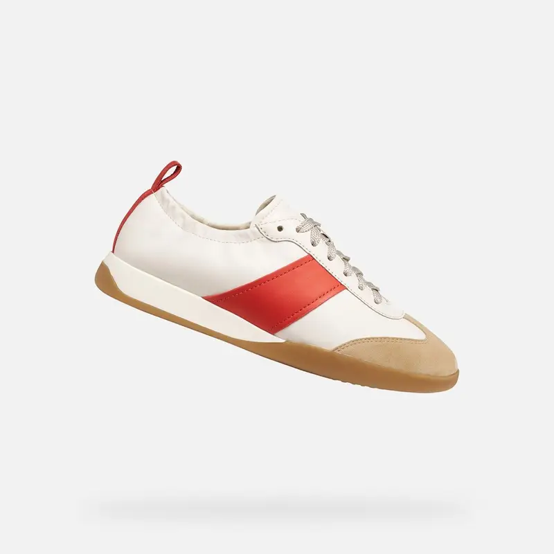 Scarpe Maryemy Donna Grigio Chiaro/corallo miniatura 2