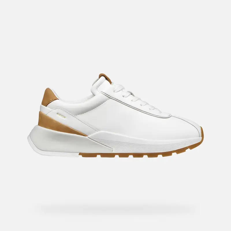 Scarpe Metropoli Uomo Bianco/cuoio