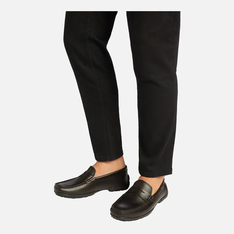 GEOX Scarpe Moner W 2fit Uomo Testa Di Moro miniatura 2