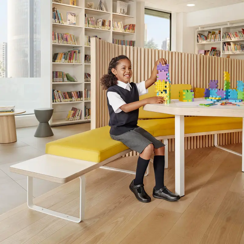 Scarpe Naimara Bambina Nero miniatura 3