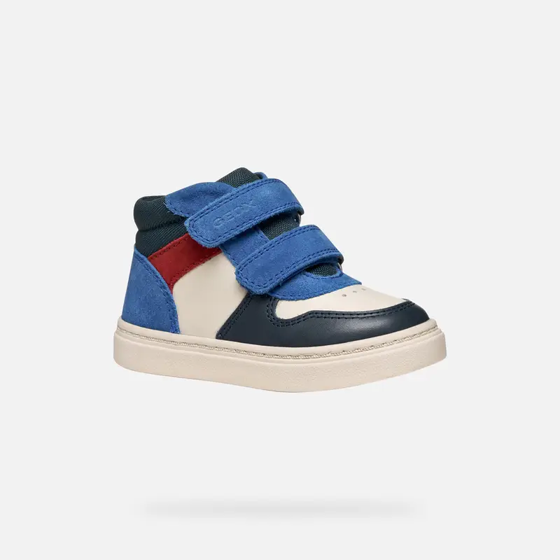 GEOX Scarpe Nashik Bimbo Avorio Chiaro/royal Blu miniatura 2
