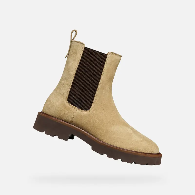 Scarpe Norize Donna Beige Scuro miniatura 2