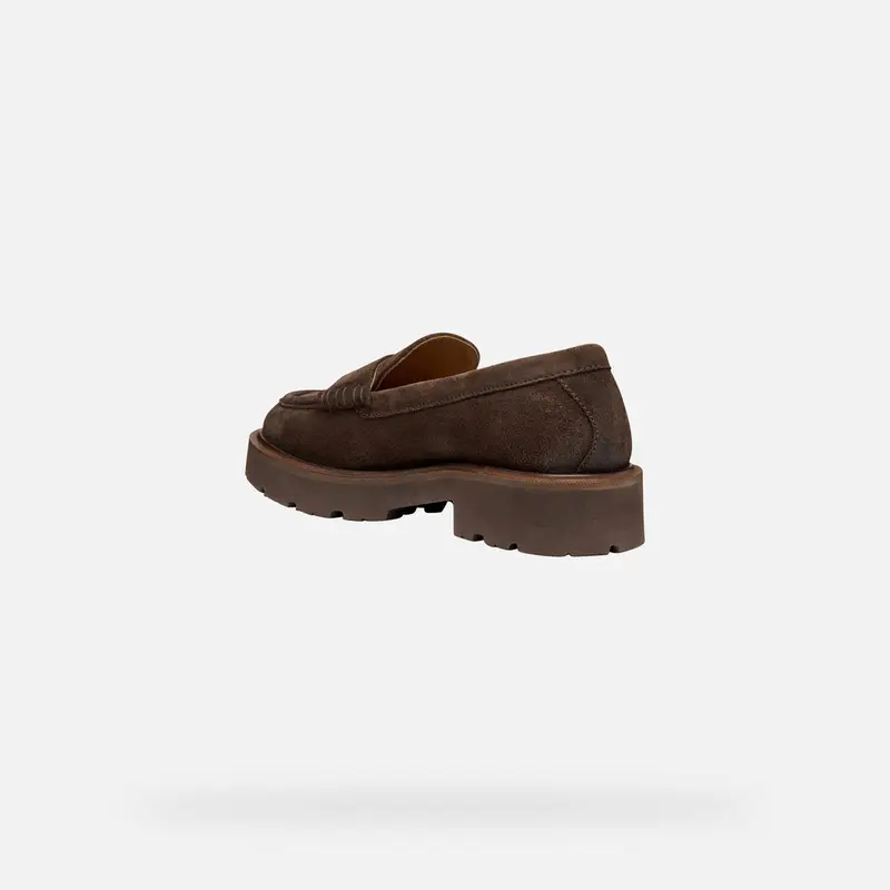 GEOX Scarpe Norize Donna Marrone Scuro miniatura 3