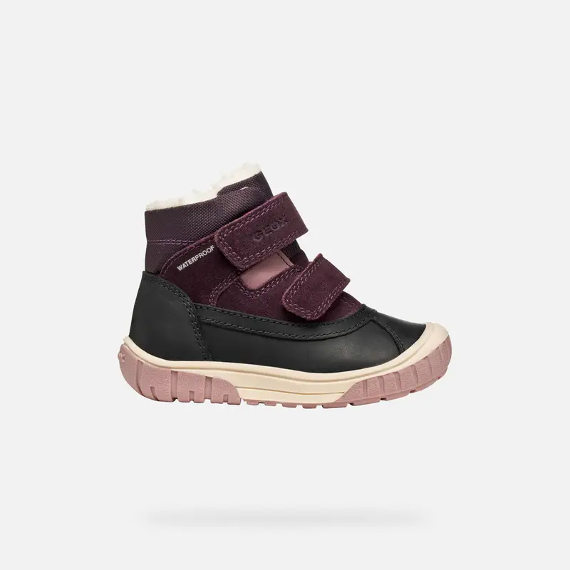 Scarpe Omar Baby Nero/viola Scuro