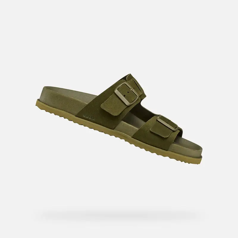 Scarpe Parnaiba Uomo Verde Militare miniatura 2