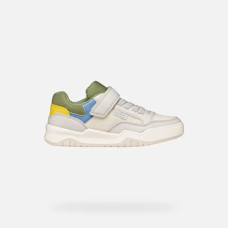 Scarpe Perth Bambino Grigio Chiaro/verde