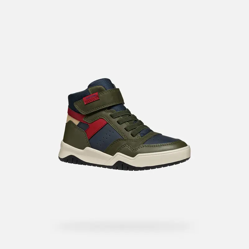 GEOX Scarpe Perth Bambino Verde Militare/blu Navy miniatura 2