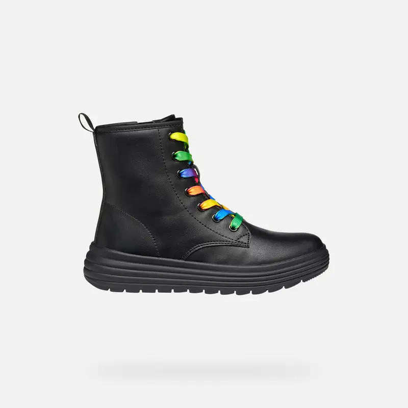 GEOX Scarpe Phaolae Bambina Nero/multicolore