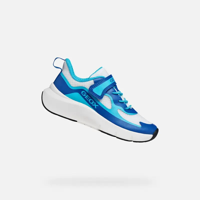 Scarpe Pro-ran Bambino Bianco/azzurro miniatura 2