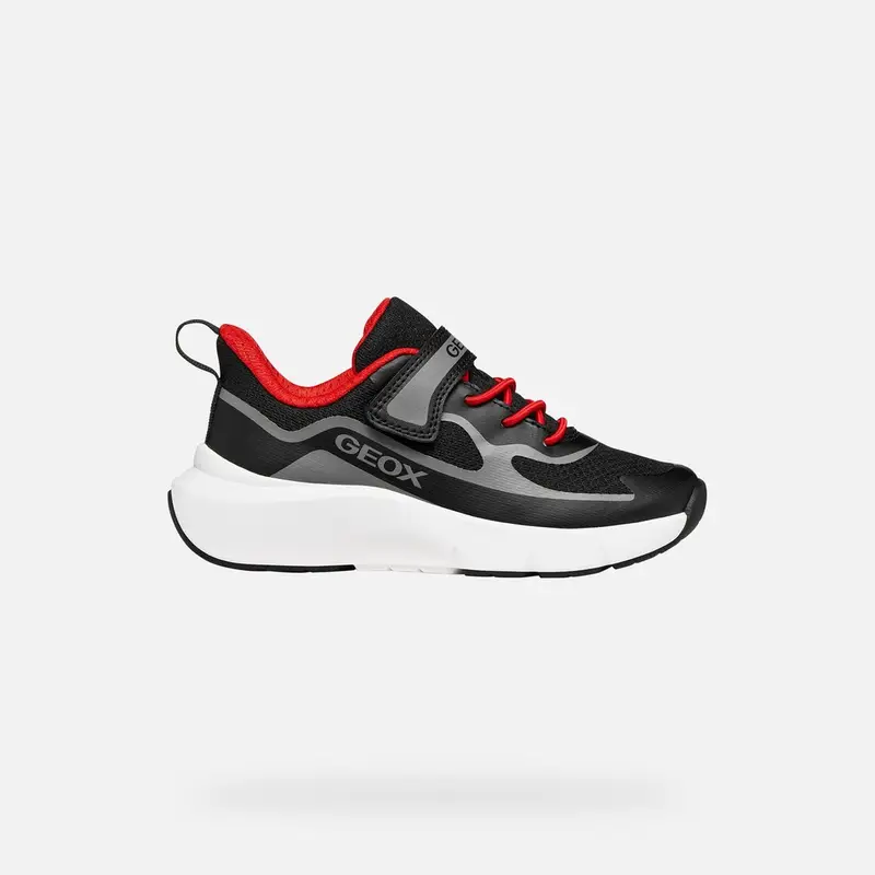 Scarpe Pro-ran Bambino Nero/rosso