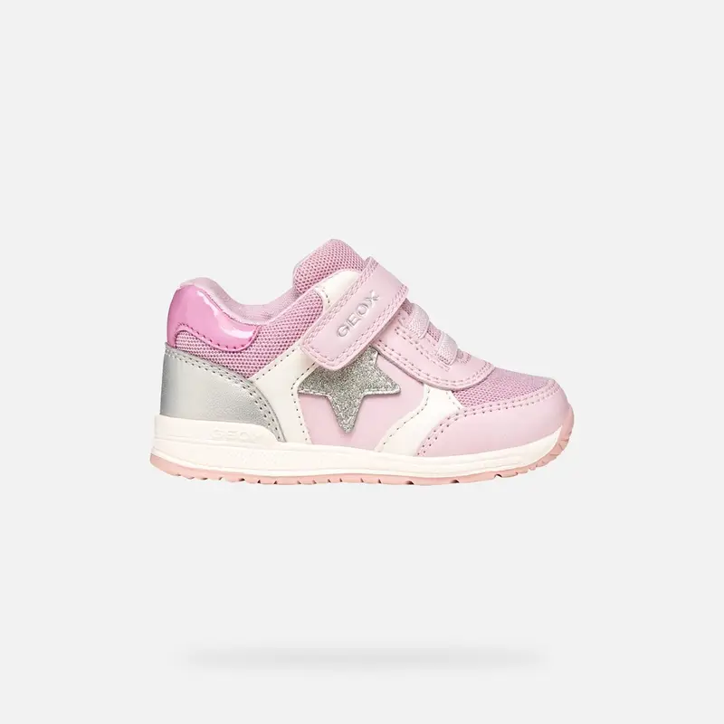 Scarpe Rishon Neonata Rosa/argento
