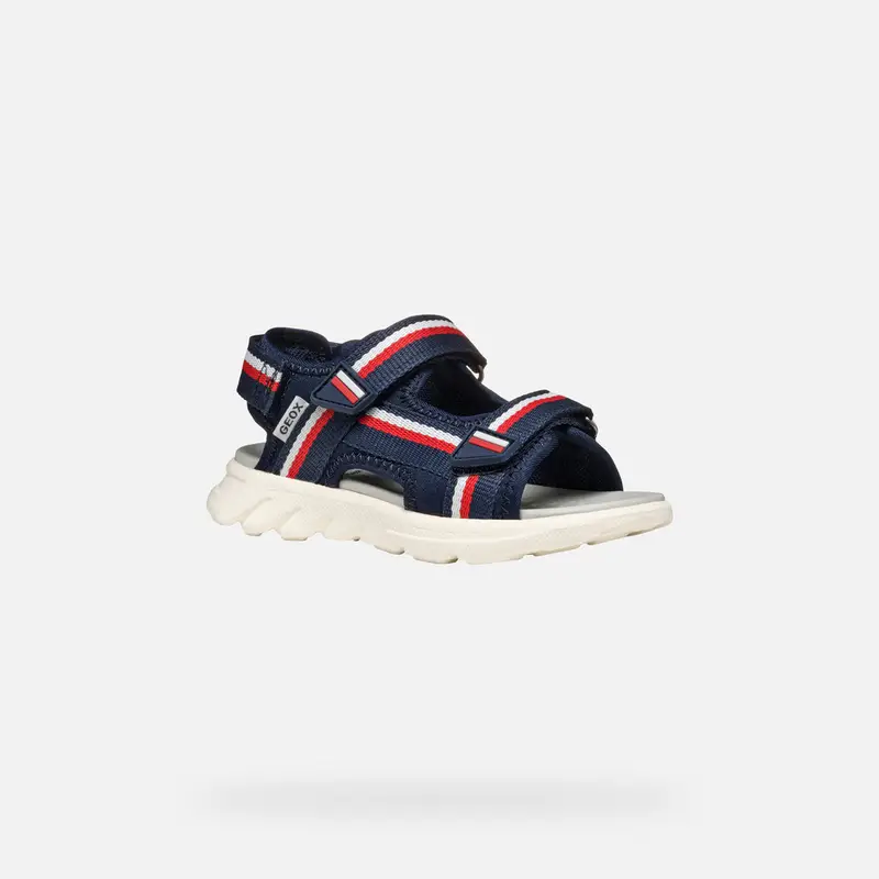 Scarpe Sandal Airadyum Bambino Blu Navy/rosso miniatura 3