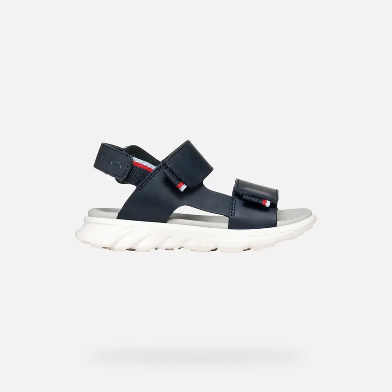 GEOX Scarpe Sandal Airadyum Bambino Blu Navy/rosso