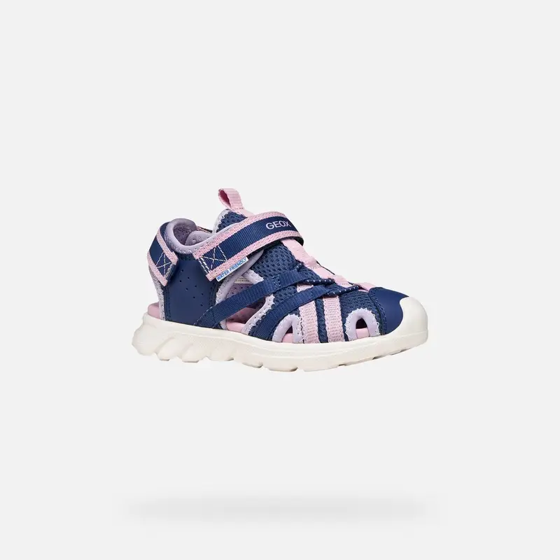 Scarpe Sandal Airadyum Junior Blu Navy/lilla miniatura 3