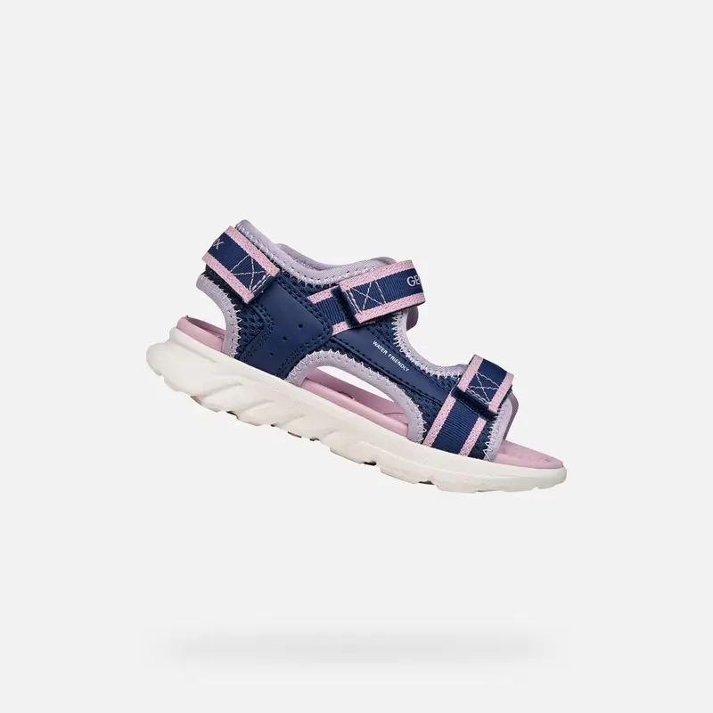 Scarpe Sandal Airadyum Junior Blu Navy/lilla miniatura 2