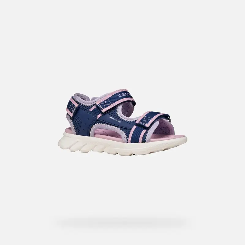 Scarpe Sandal Airadyum Junior Blu Navy/lilla miniatura 3