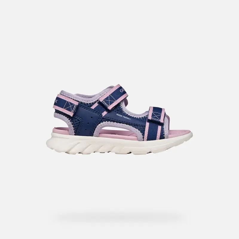 Scarpe Sandal Airadyum Junior Blu Navy/lilla