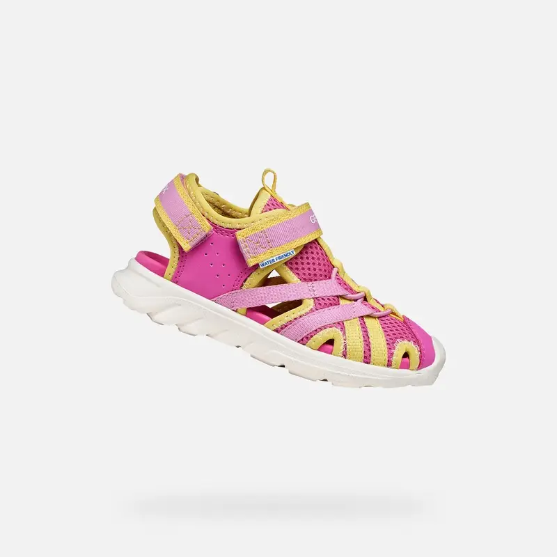 Scarpe Sandal Airadyum Junior Fucsia/giallo miniatura 2