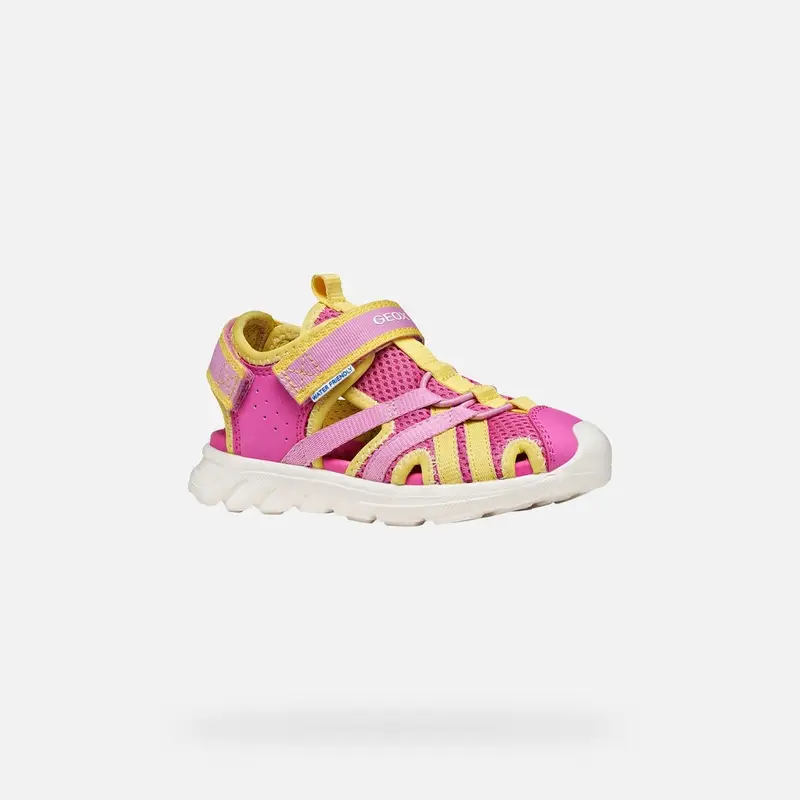 Scarpe Sandal Airadyum Junior Fucsia/giallo miniatura 3