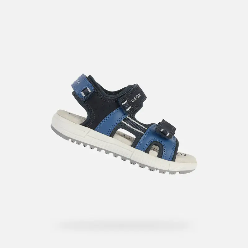 Scarpe Sandal Alben Bambino Blu Navy/blu Scuro miniatura 2
