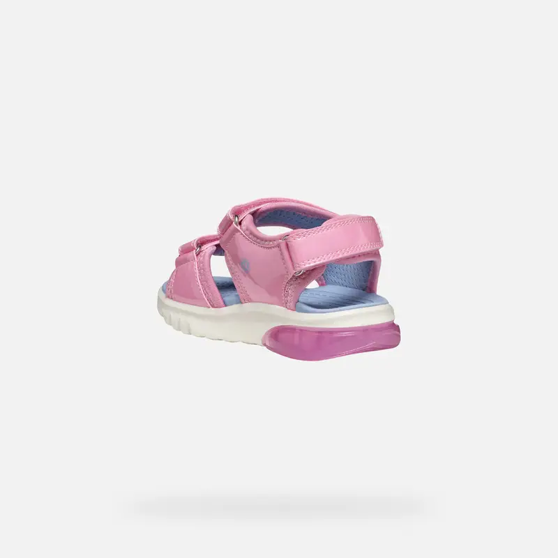 GEOX Scarpe Sandal Ciberdron Bambina Rosa/azzurro Chiaro miniatura 3