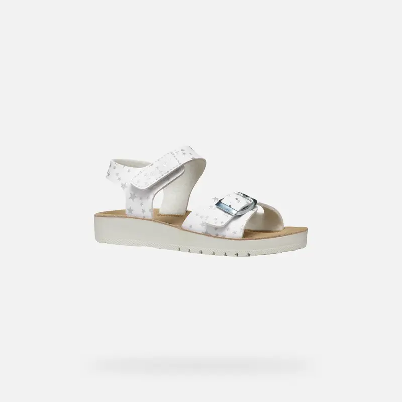 GEOX Scarpe Sandal Costarei Bambina Bianco miniatura 2