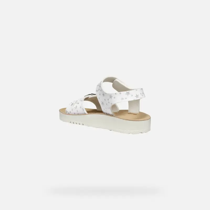 GEOX Scarpe Sandal Costarei Bambina Bianco miniatura 3