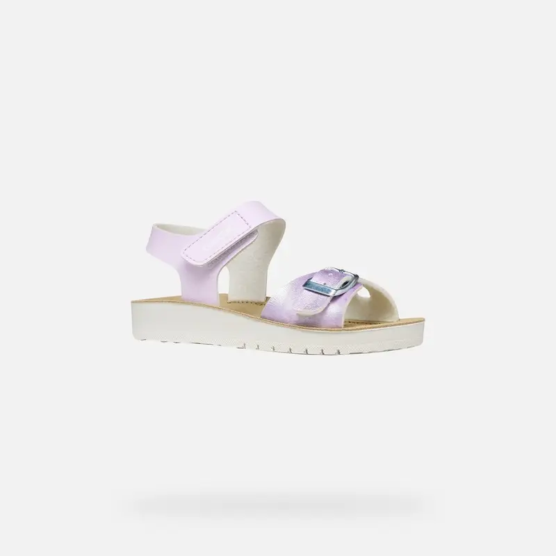 Scarpe Sandal Costarei Bambina Lilla Chiaro miniatura 3