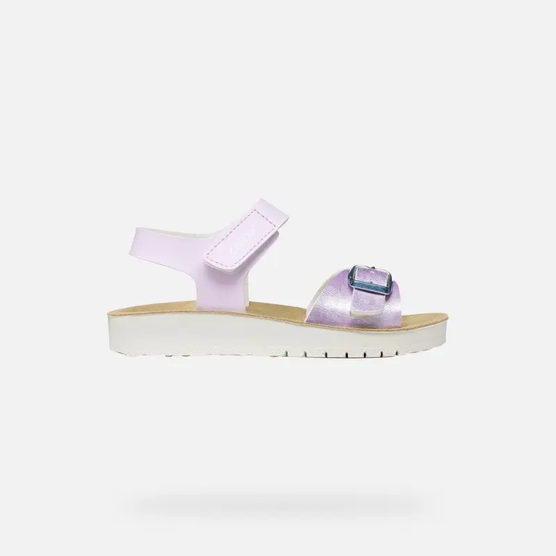 Scarpe Sandal Costarei Bambina Lilla Chiaro