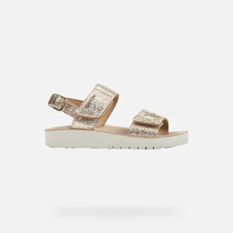 Scarpe Sandal Costarei Bambina Oro