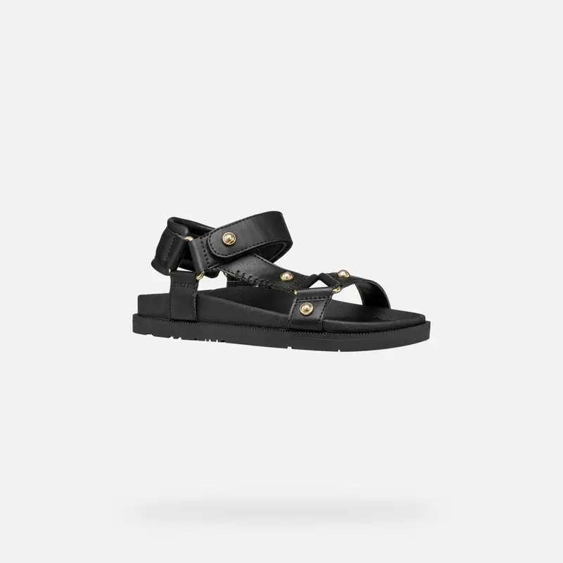 Scarpe Sandal Foammentera Bambina Nero miniatura 3