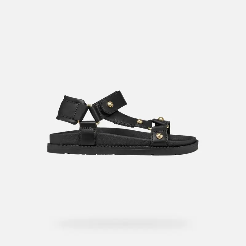 Scarpe Sandal Foammentera Bambina Nero