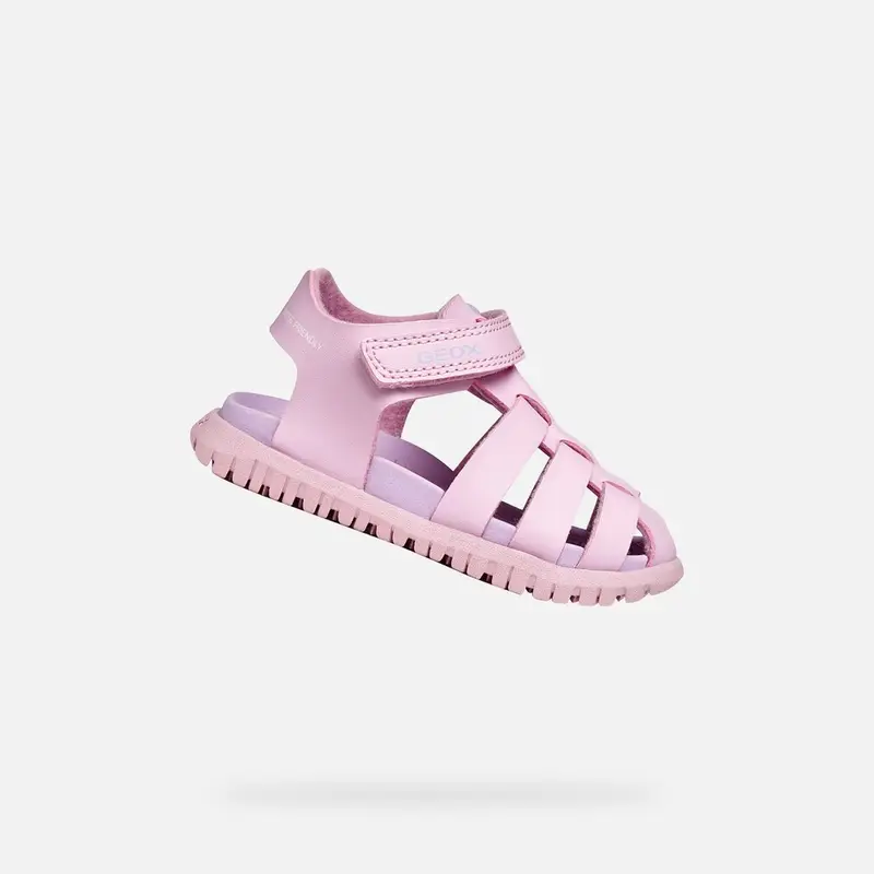 Scarpe Sandal Fusbetto Baby Rosa/lilla miniatura 2