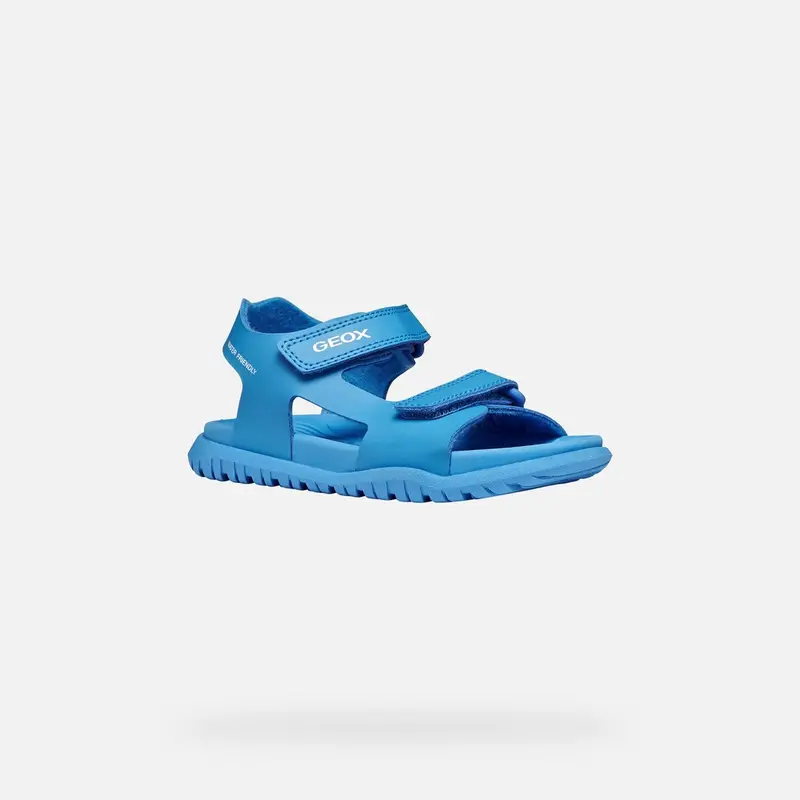 Scarpe Sandal Fusbetto Junior Azzurro miniatura 3