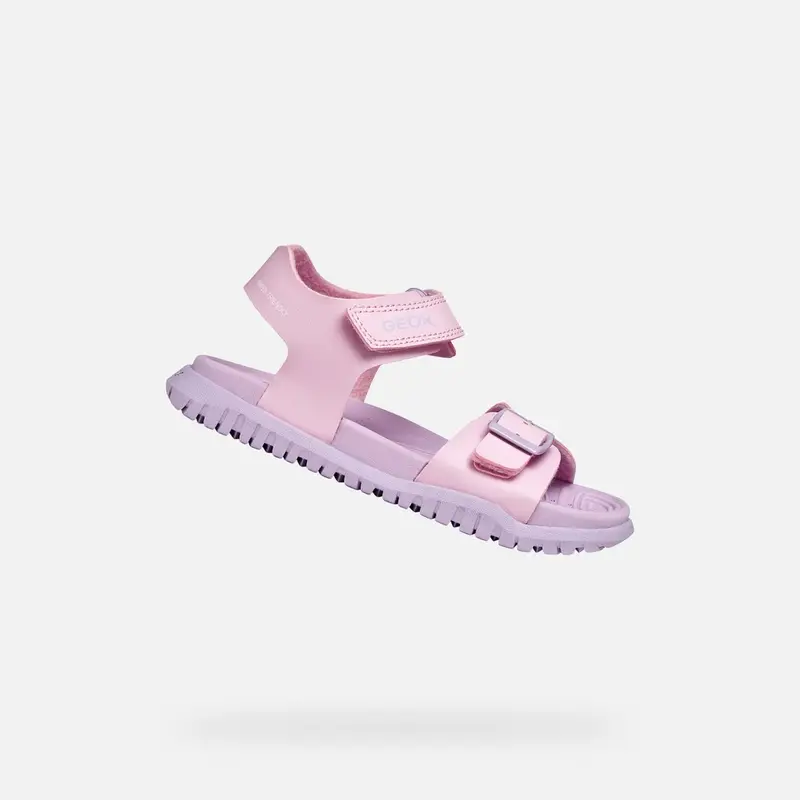 Scarpe Sandal Fusbetto Junior Rosa/lilla miniatura 2