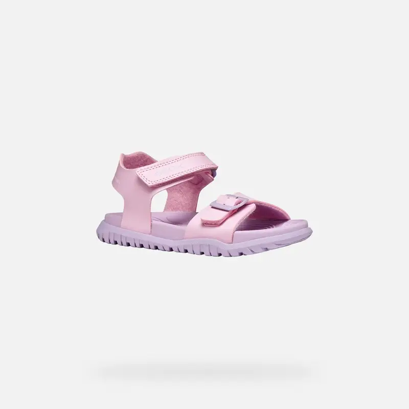 Scarpe Sandal Fusbetto Junior Rosa/lilla miniatura 3