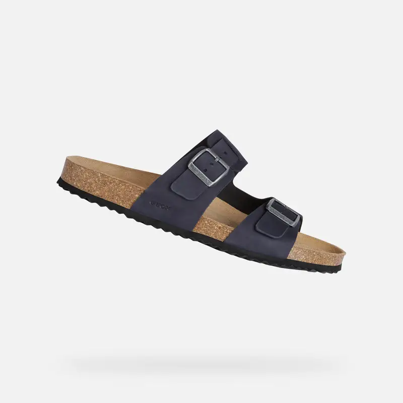 Scarpe Sandal Ghita Uomo Blu Navy miniatura 2