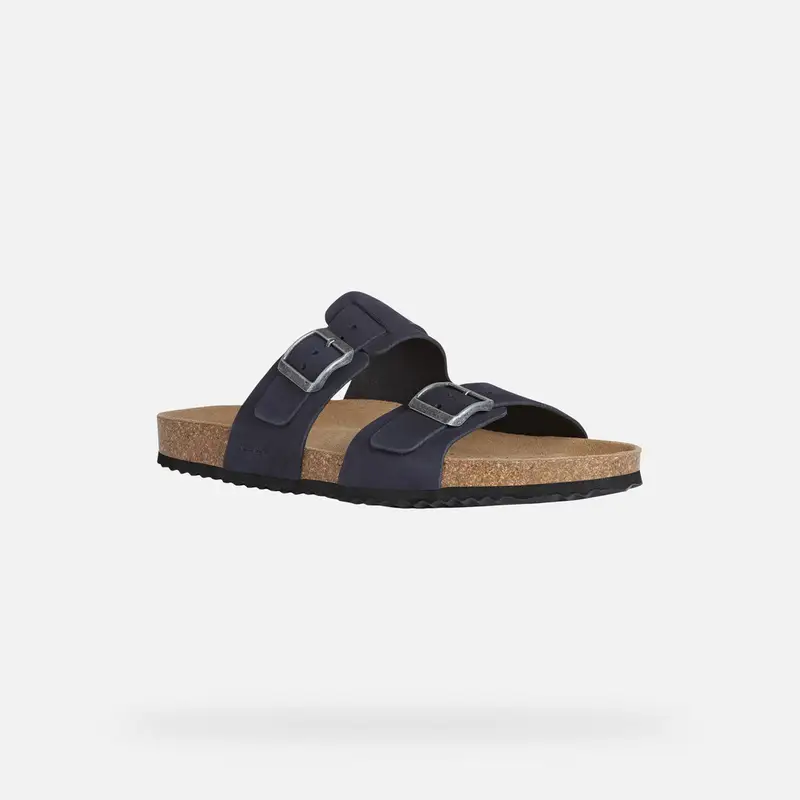 Scarpe Sandal Ghita Uomo Blu Navy miniatura 3